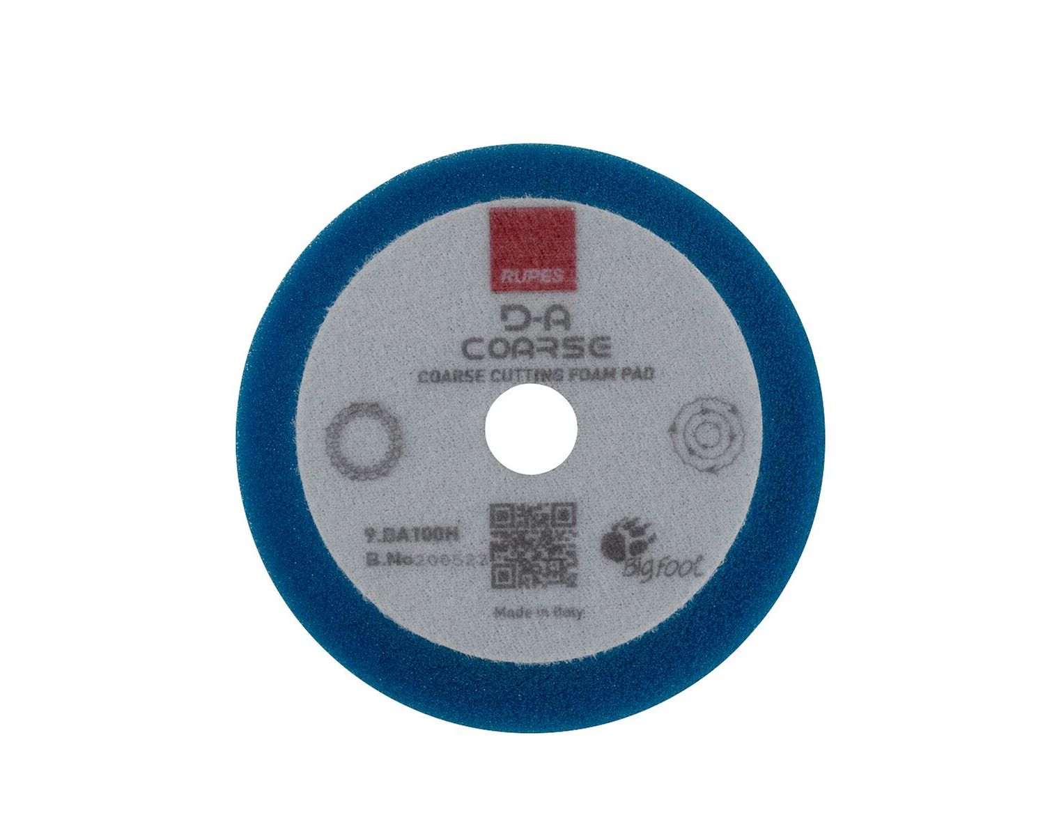 RUPES Polierpad D-A COARSE, blau, 80mm