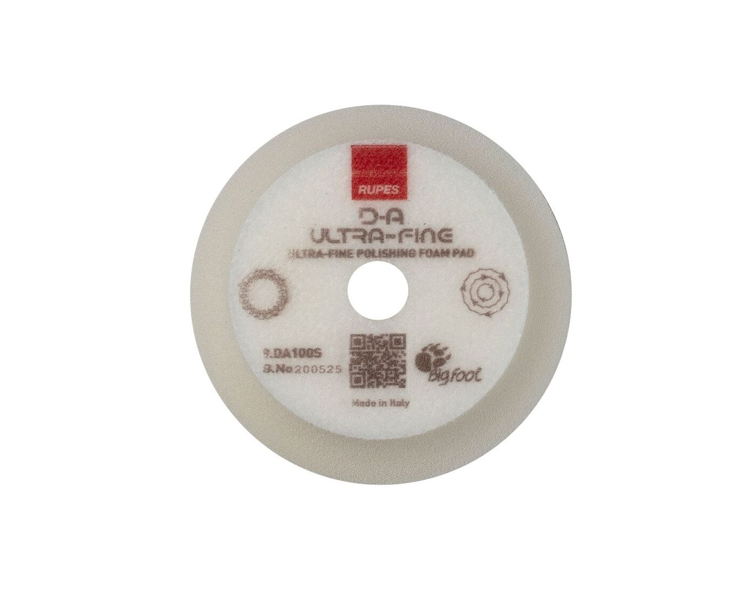 RUPES Polierpad D-A ULTRA-FINE, weiss, ؠ80 mm
