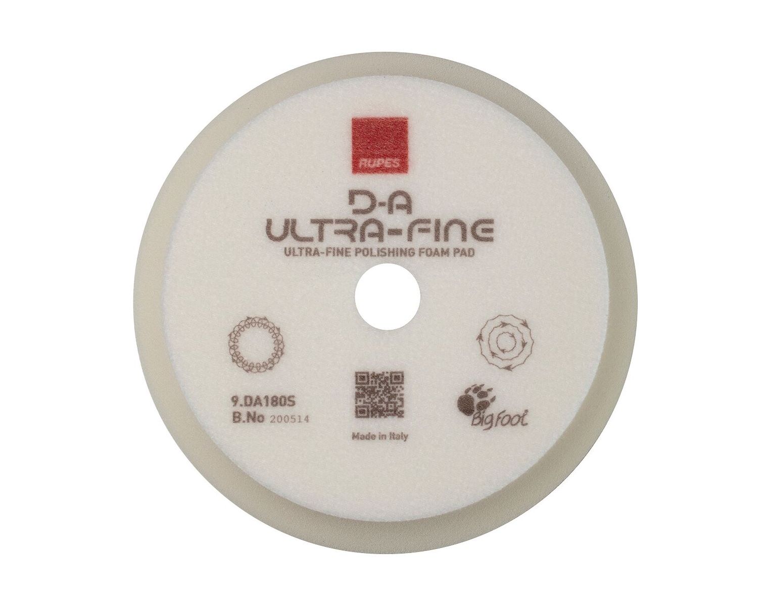 RUPES Polierpad D-A ULTRA-FINE, weiss, 150mm